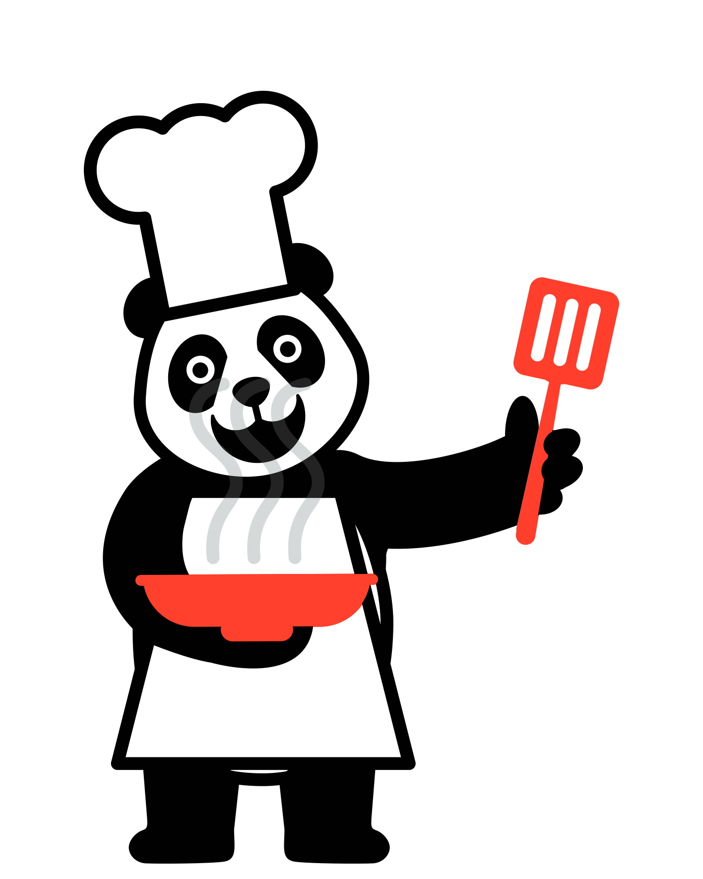 Panda chef